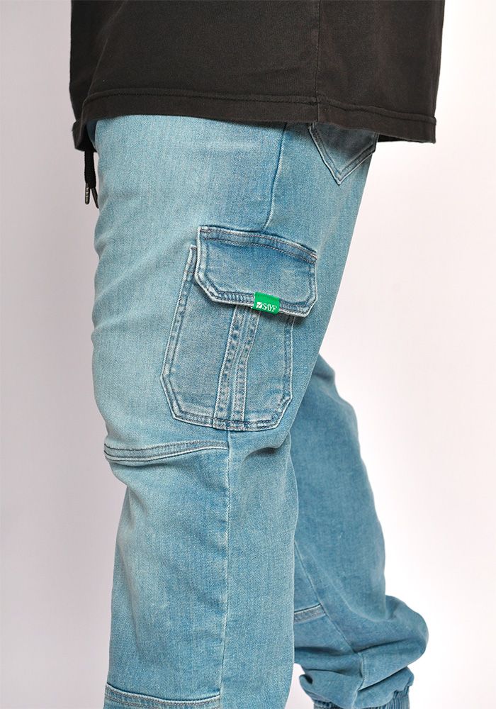 Sarouel jean's SAYF New blue