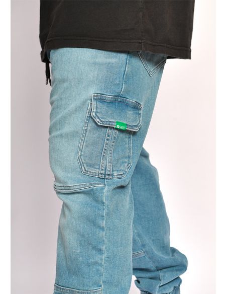 Sarouel jean's SAYF New blue