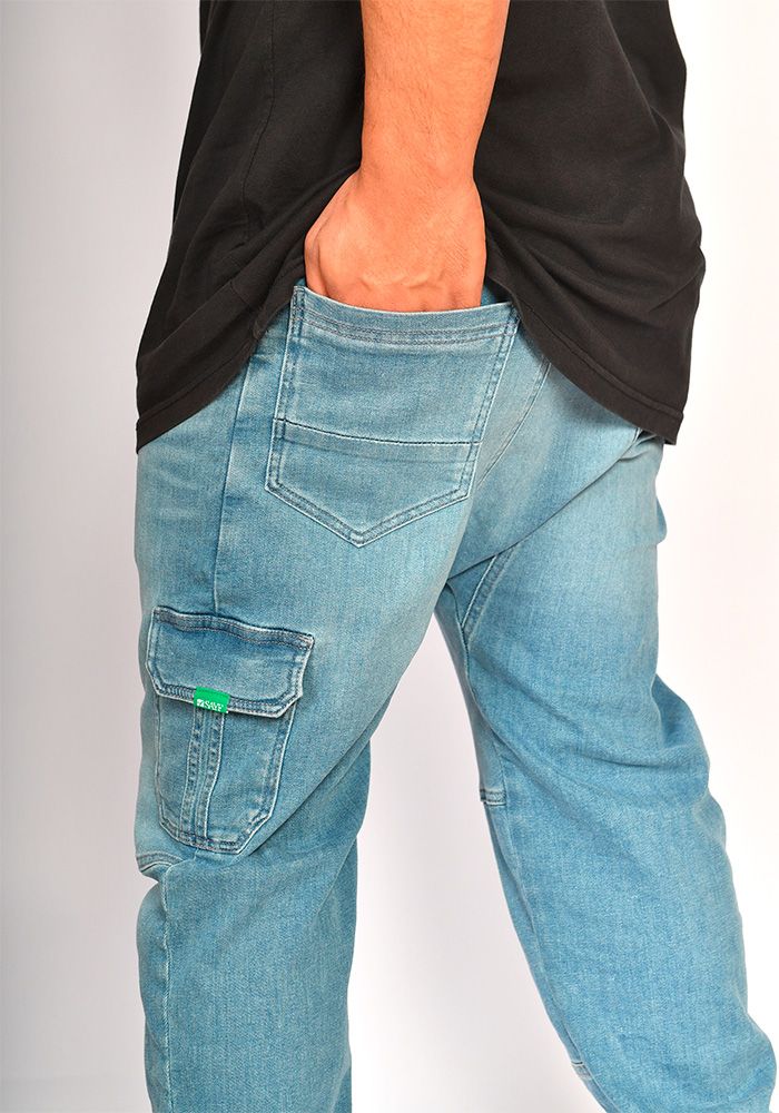 Sarouel jean's SAYF New blue