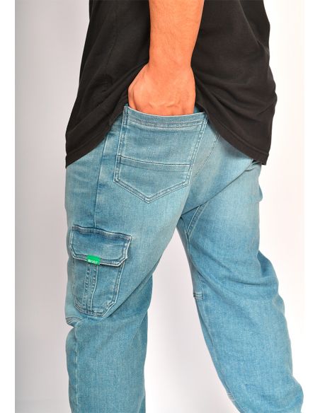 Sarouel jean's SAYF New blue