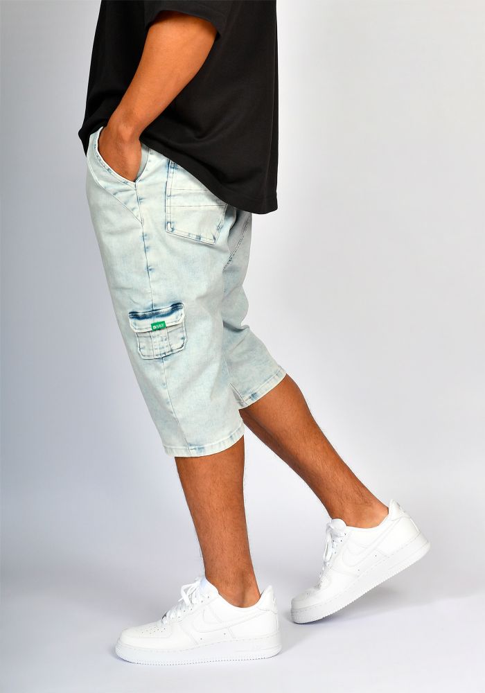 Sarouel bermuda SAYF ocean denim