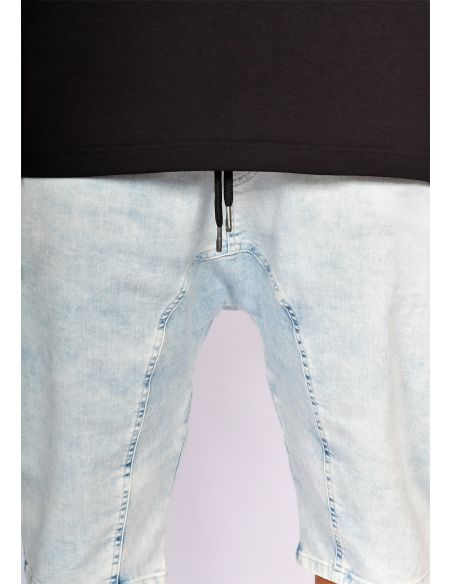 Sarouel bermuda SAYF ocean denim