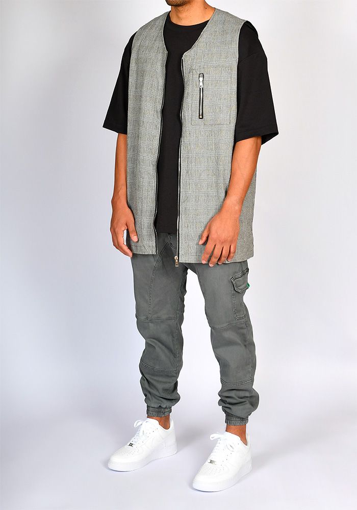 Gilet mi-long SAYF costume