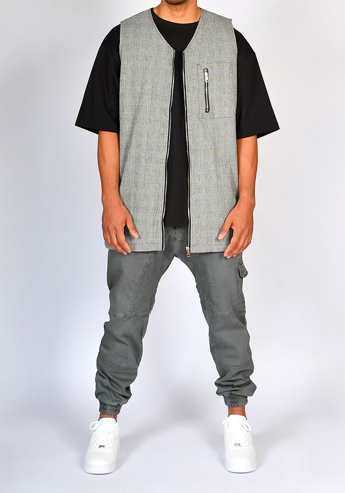 Gilet mi-long SAYF costume