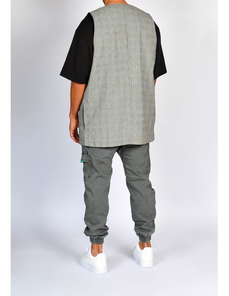 Gilet mi-long SAYF costume