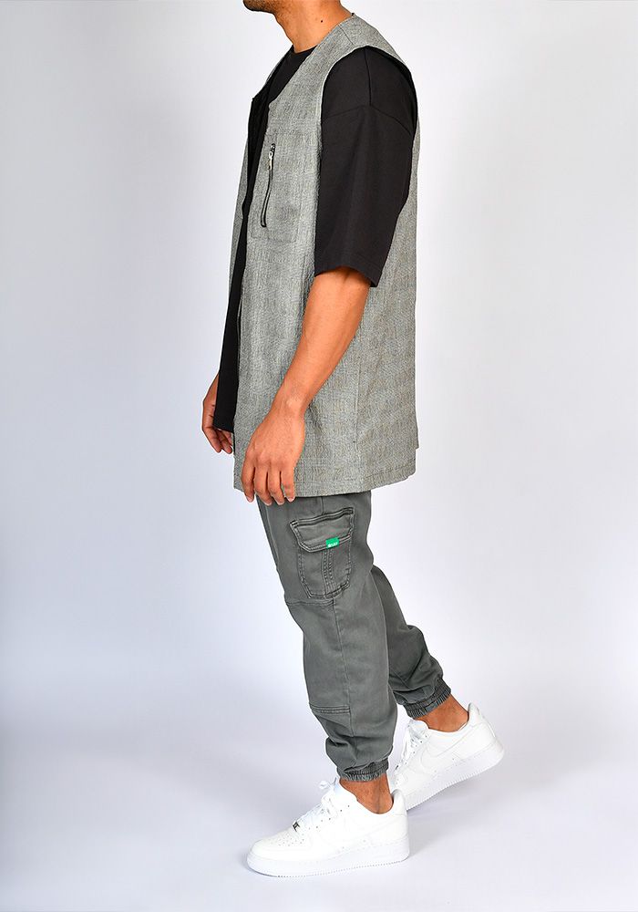 Gilet mi-long SAYF costume