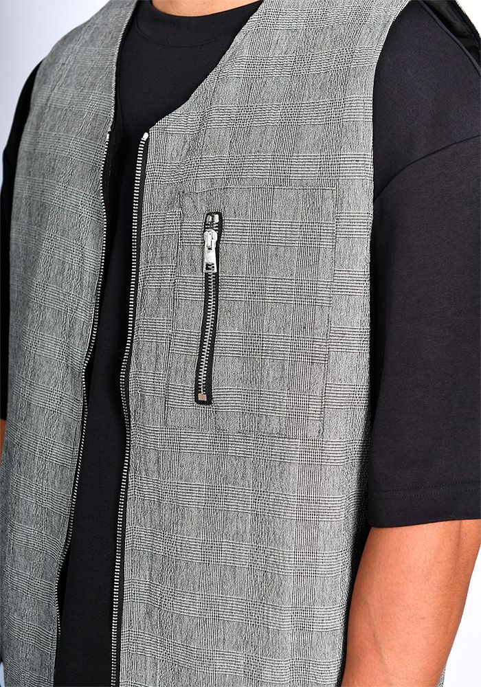 Gilet mi-long SAYF costume