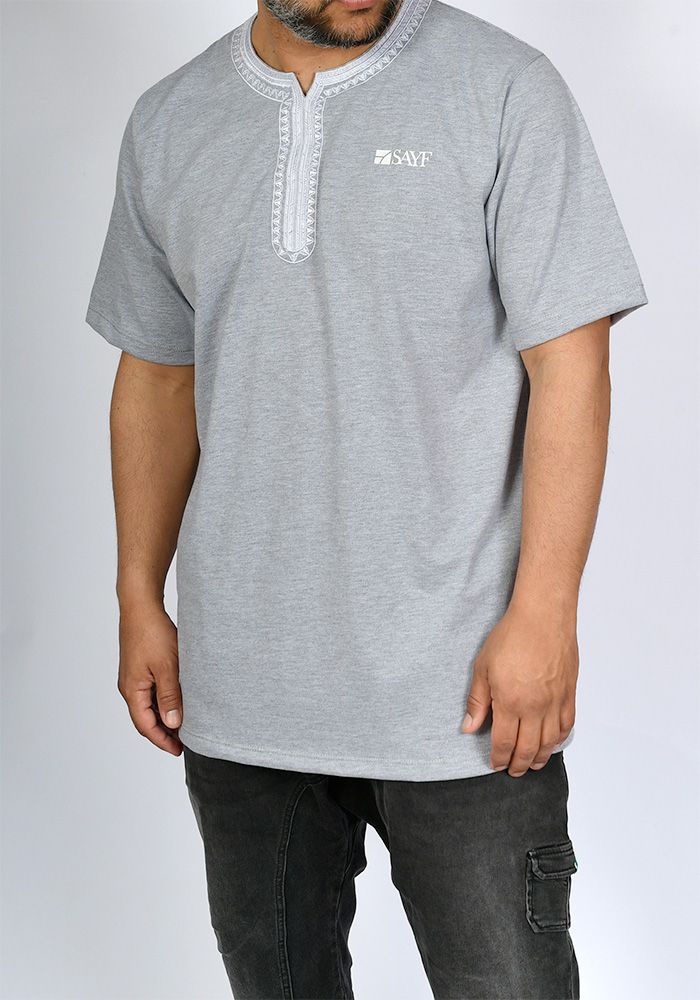 T-shirt mi-long SAYF... 2