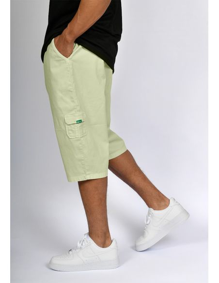 Sarouel bermuda SAYF vert amande