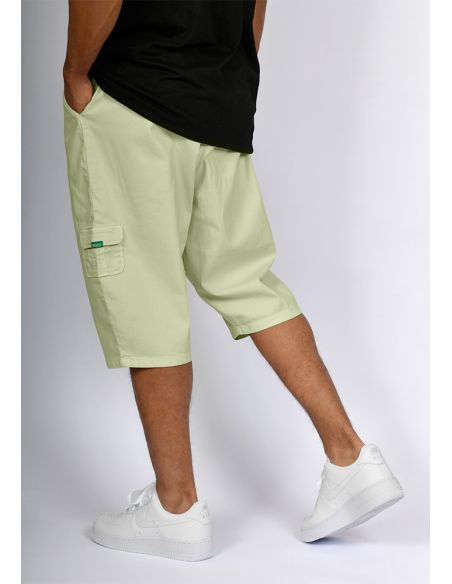 Sarouel bermuda SAYF vert amande