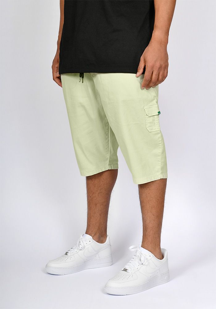 Sarouel bermuda SAYF vert amande