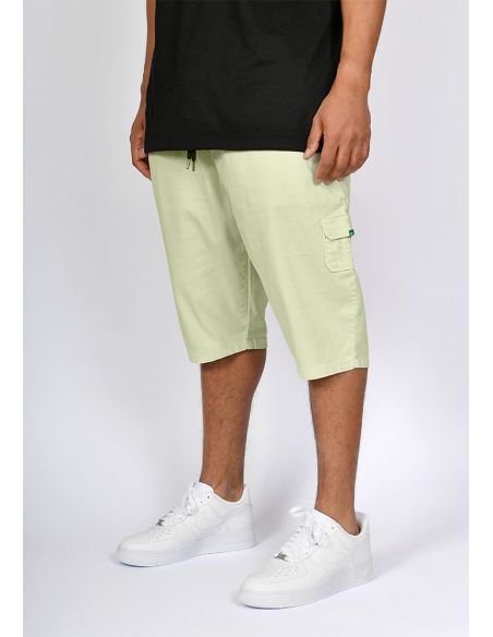 Sarouel bermuda SAYF vert amande