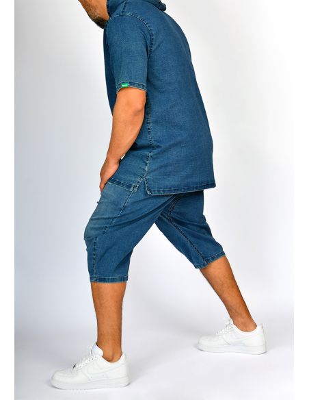 Ensemble été SAYF savoir-faire (bleu foncé)