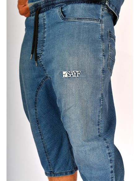 Ensemble été SAYF savoir-faire (bleu foncé)