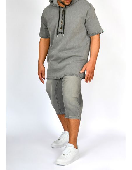 Ensemble été SAYF savoir-faire (gris)