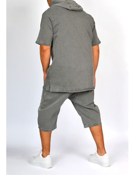 Ensemble été SAYF savoir-faire (gris)