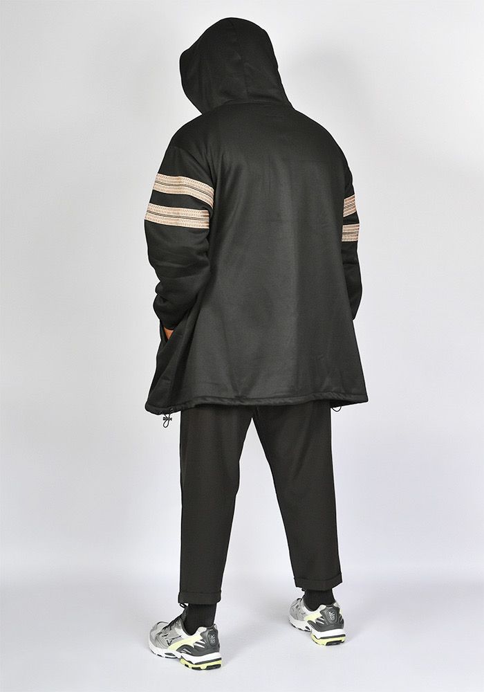 Veste mi-longue SAYF âge d'or (noire)