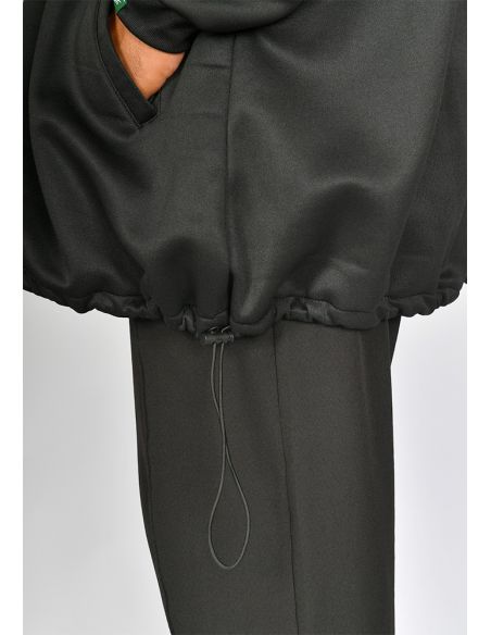 Veste mi-longue SAYF âge d'or (noire)